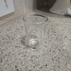 Clear Glass Shot Glass - Transparent